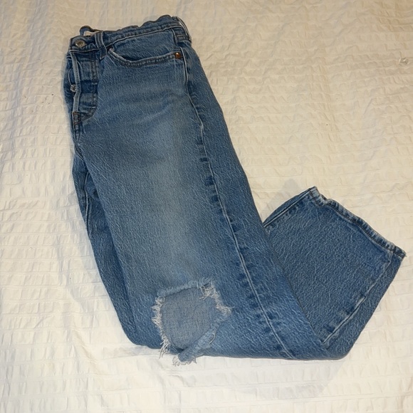 Levi's Denim - LEVI’S Wedgie Stretch high waist straight leg ankle jeans (Jive tone) Size 27